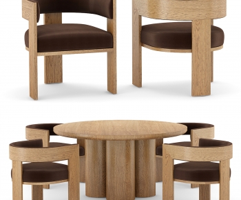 Modern Dining Table And Chairs-ID:496589906