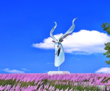 Modern Sculpture Sketch-ID:531584027