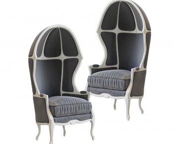 French Style Single Sofa-ID:566499264