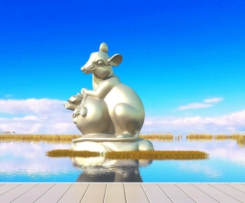 Modern Sculpture Sketch-ID:803239339