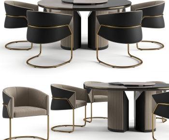 Modern Dining Table And Chairs-ID:275660049