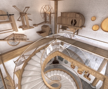 Modern Exhibition Hall-ID:993896015