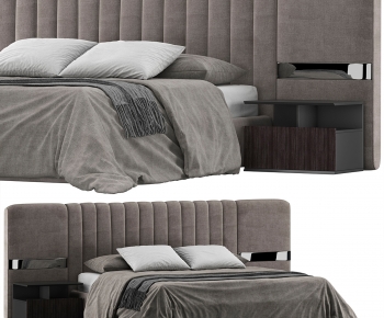 Modern Double Bed-ID:620270013