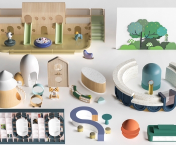 Modern Equipment For Children-ID:419384007