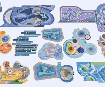 Modern Equipment For Children-ID:355648997