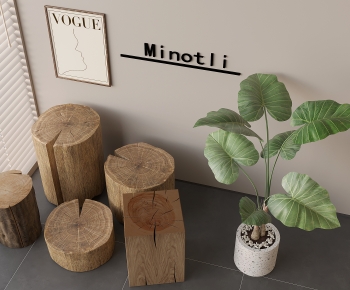 Nordic Style Stool-ID:196024894