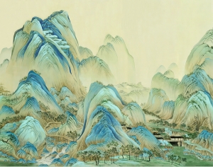 新中式壁纸-ID:268975025