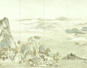 新中式壁纸-ID:174160023