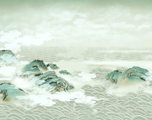 新中式壁纸-ID:555571084
