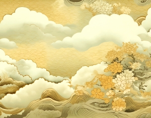 新中式壁纸-ID:744951966