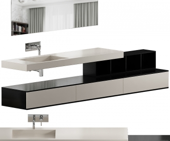 Modern Bathroom Cabinet-ID:653795005