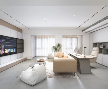 Modern A Living Room-ID:890593054