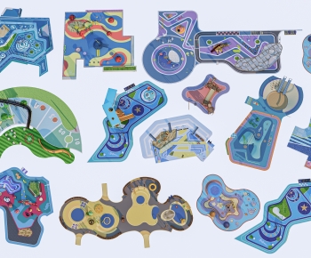 Modern Equipment For Children-ID:730371956