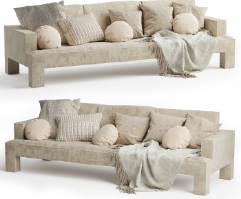 Modern Three-seat Sofa-ID:646960029