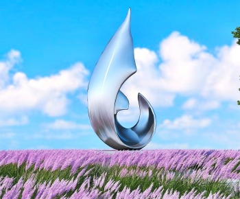 Modern Sculpture Sketch-ID:874933965