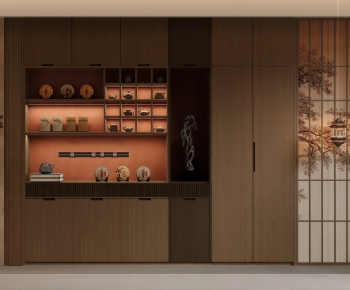 New Chinese Style Sideboard-ID:571980958