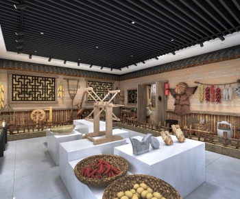 Modern Exhibition Hall-ID:597637895