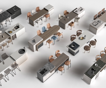 Modern Dining Table And Chairs-ID:895168076