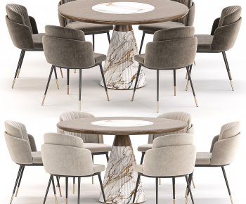 Modern Dining Table And Chairs-ID:344944001