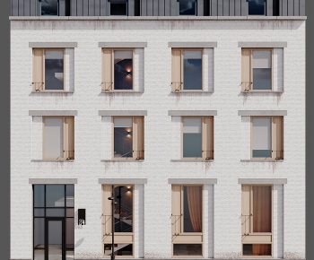 Modern Residential Building-ID:243144997