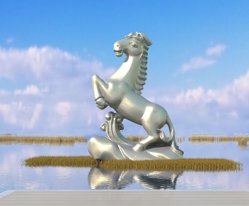 Modern Sculpture Sketch-ID:408453945