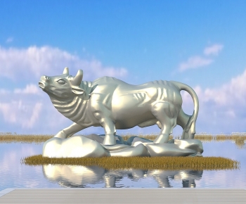 Modern Sculpture Sketch-ID:406780235