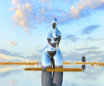 Modern Sculpture Sketch-ID:798926123