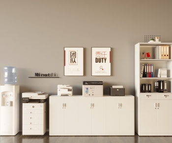 Modern File Cabinet-ID:398562914
