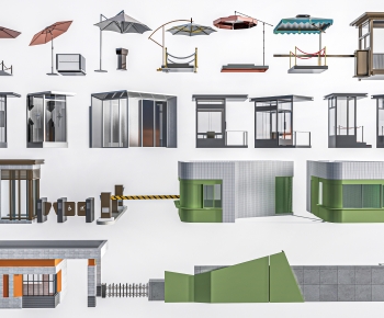 Modern Security Booth-ID:305495987