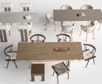 Modern Dining Table And Chairs-ID:146198031