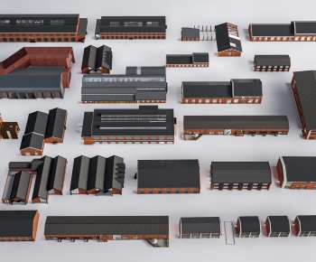 New Chinese Style Industrial Building-ID:719744924