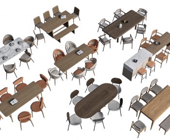 Modern Dining Table And Chairs-ID:313633924