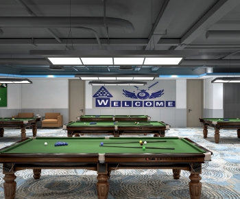 Modern Billiard Room-ID:913750892