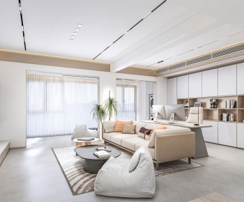 Modern A Living Room-ID:840704928