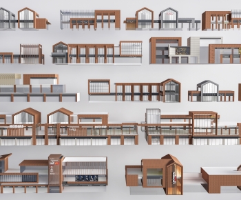 Modern Appearance Of Commercial Building-ID:507290423