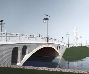 Chinese Style Bridge-ID:598640922