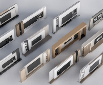 Modern TV Wall-ID:707043893