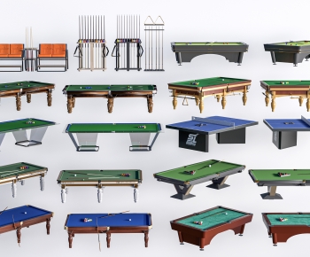 Modern Pool Table-ID:120774988