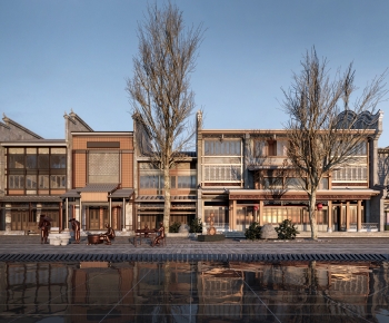 Chinese Style Commercial Street-ID:328816892