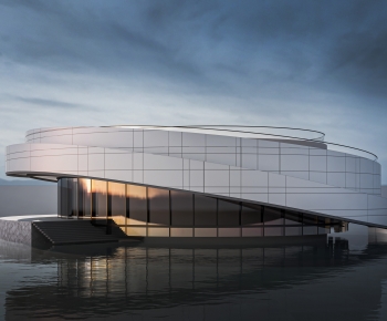 Modern Architecture Of Artistic Style-ID:831336983