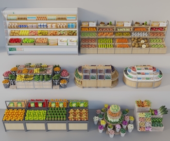 Modern Supermarket Shelf-ID:261970046