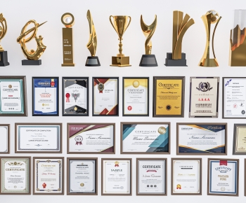 Modern Flag/badge/trophy/certificate-ID:319700225