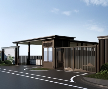 Modern Security Booth-ID:590157038