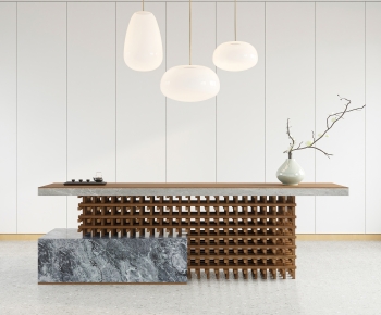 Modern Reception Desk-ID:445708992