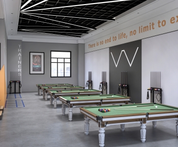 Modern Billiard Room-ID:945740949
