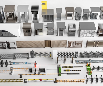 Modern Security Booth-ID:767225033