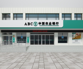 Modern Facade Element-ID:624542959