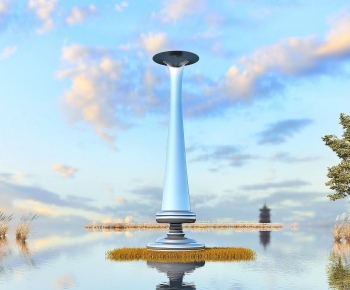 Modern Sculpture Sketch-ID:619520901