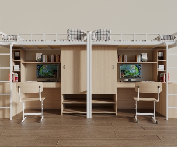 Modern Bunk Bed-ID:961747884
