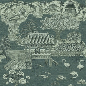 新中式壁纸壁画-ID:805646901